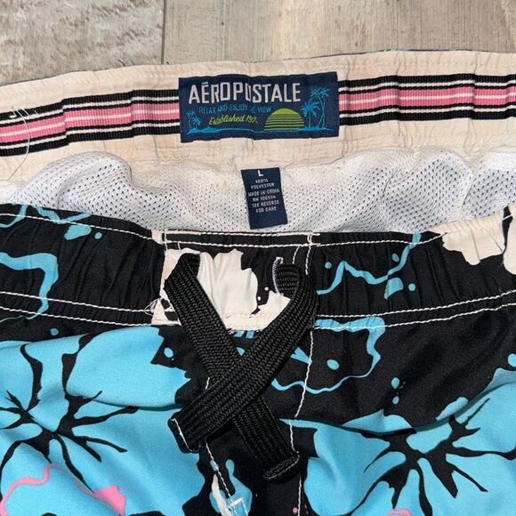 AEROPOSTALE men's swim‎ board shorts- size Large - Picture 4 of 8